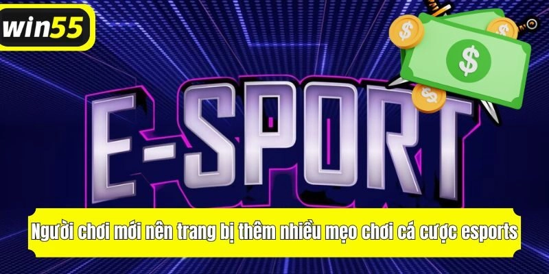 Người chơi mới nên trang bị thêm nhiều mẹo chơi cá cược esports